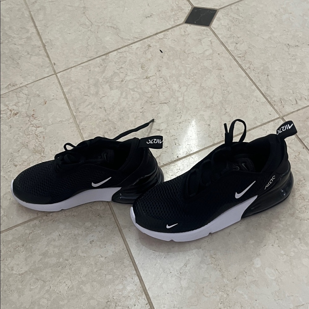 Nike Kids Black and White Sneakers